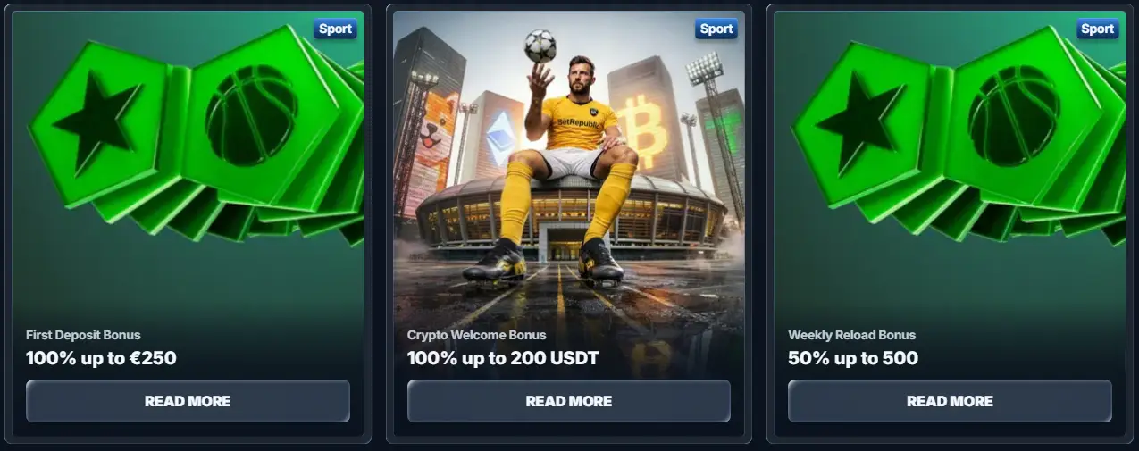 betrepublic sport bonus